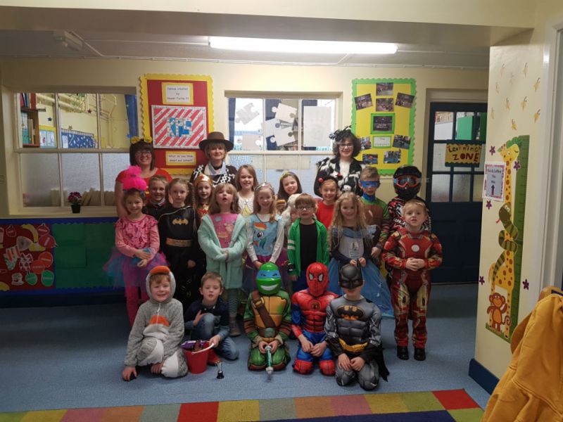 P1-4 with Mrs Crabbe, Mrs Todd and Mrs Wilkinson